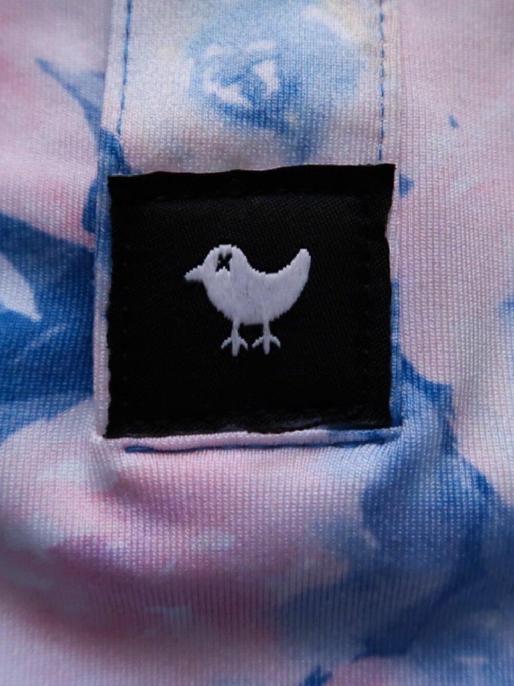 Bad Birdie Pastel Pink-Blue Floral Stretch Performance Polo (XL) ⛳️ OMG!